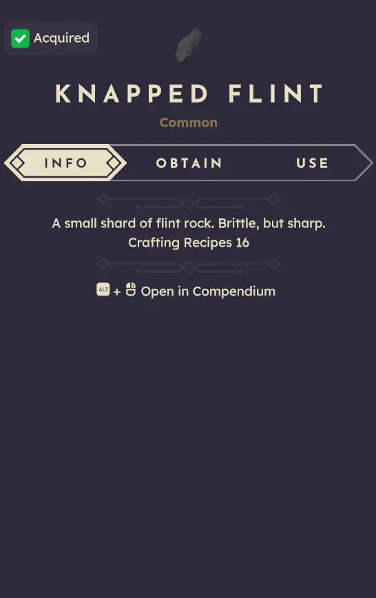 Info Tab