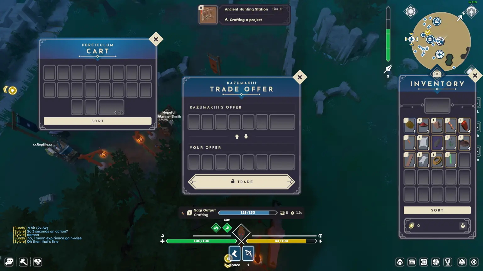 Trading with a Player