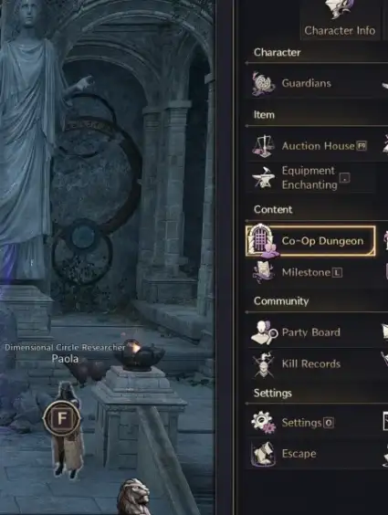 Co Op Dungeon Guide UI V 2