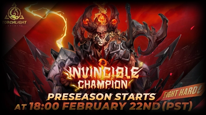 Invincible Champion Preseason Event