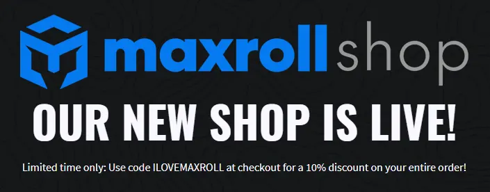 Maxroll Shop is Here
