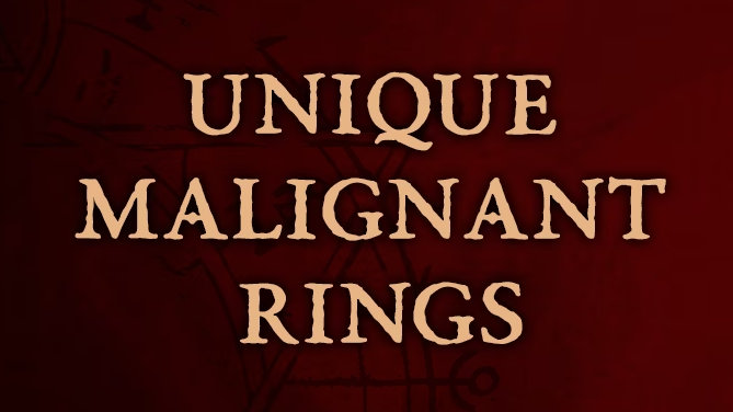 What Builds use the Malignant Rings?