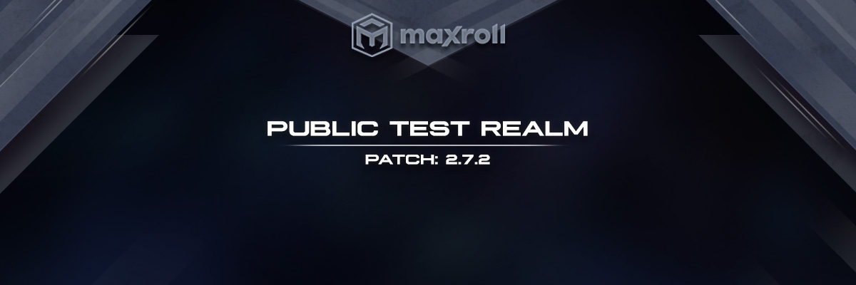 Diablo 3 Season 25 PTR 2.7.2 Preview & Initial - Maxroll.gg