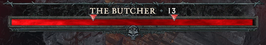 Butcher's Health Bar