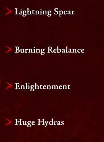 Sorc Changes