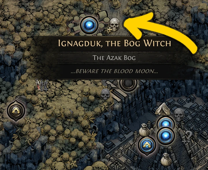 The Map Icons on Act 3 campaign world map can help locate some hidden encounters.