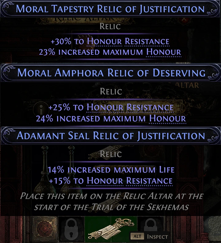 Relics can be reforged in PoE 2!