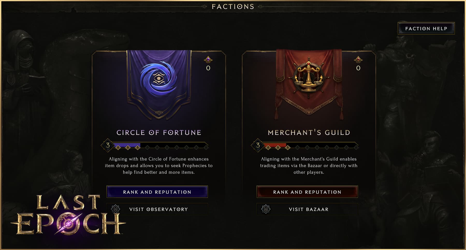 Item Factions Preview