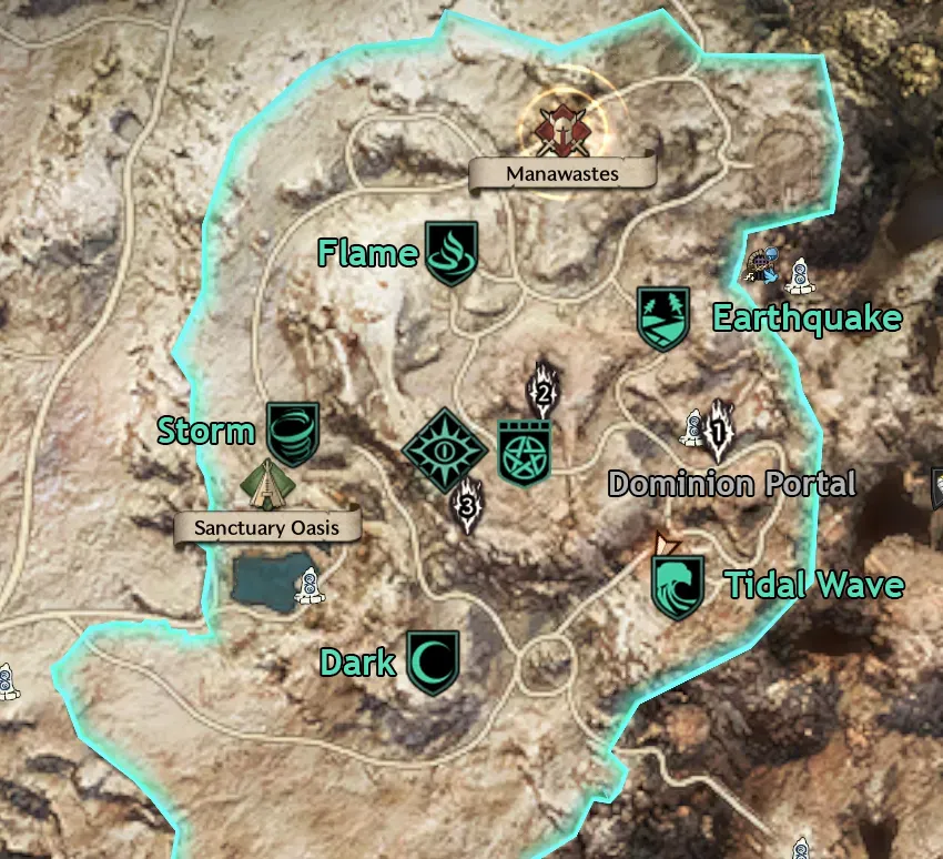 Stop the Mana Frenzy turn in locations