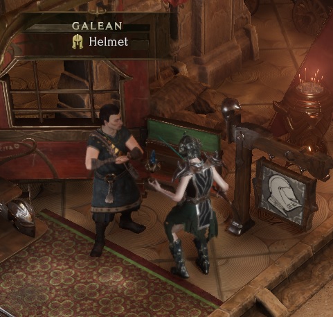 A Merchant's Guild Vendor Located in the Bazaar