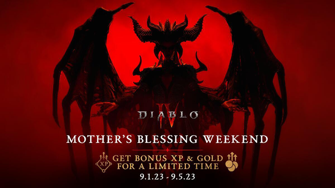 Mother's Blessing XP and Gold Buff This Weekend!