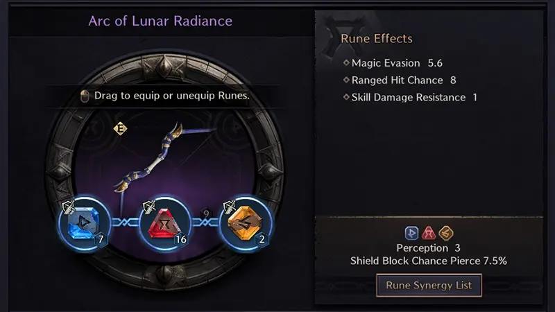 Runes Synergy Effect V 1