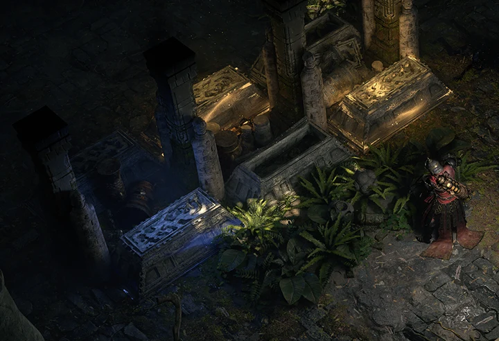 Venom Crypts Sarcophagus hidden in Act 3.